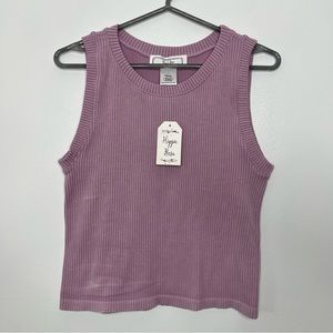 Hippie Rose Ribbed Tank